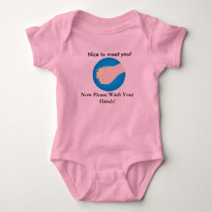 Nice som möter dig. Tvätta dina händer T Shirt