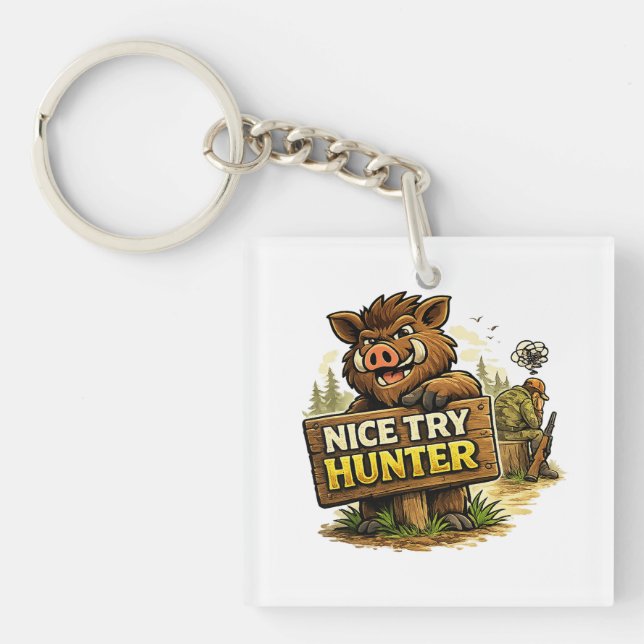 Nice Try Hunter (Framsidan)