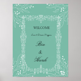 Nice Wedding Card Poster