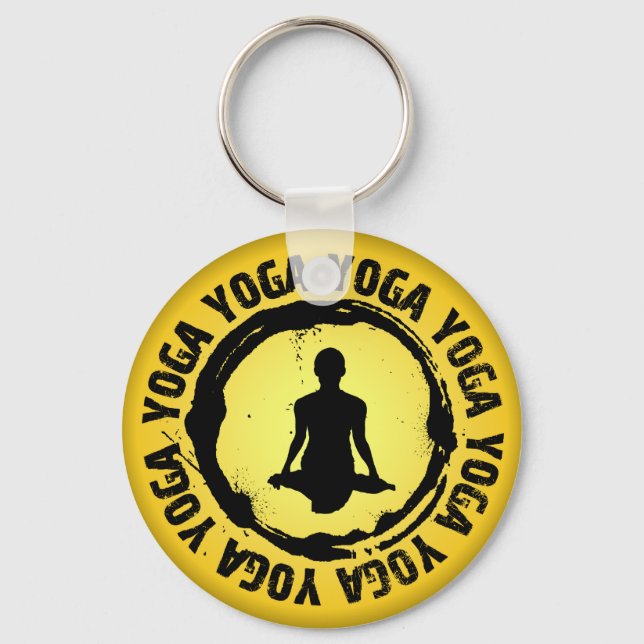Nice Yoga Seal Nyckelring (Framsida)