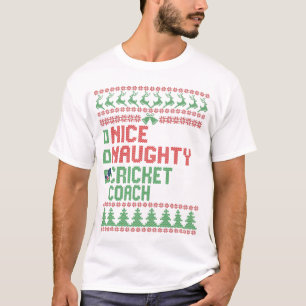 Nicefördraget "Cricket Coach Funny julgåva" T Shirt