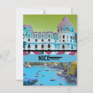 Nicefördraget för Frankrike-resevykort, Nicevykort Vykort