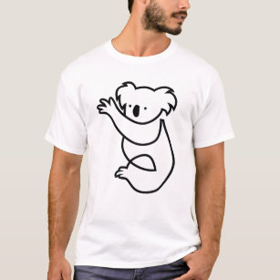 Nicefördraget Koala Bear Coola Gift för Djur älska T Shirt