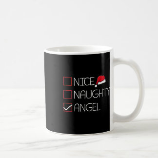 Nicefördraget Naughty Angel jul Pajama Funny Humor Kaffemugg