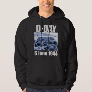 Nicefördraget Normandie Landings Invasion D-Day Hoodie