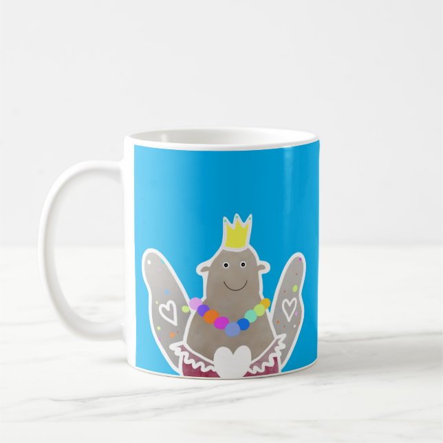 Nicegåva och krona kaffemugg (Vänster)