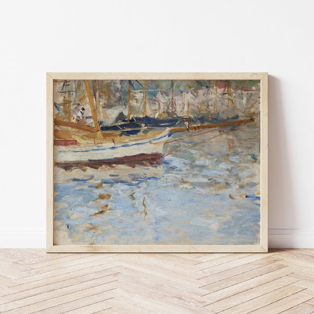 Nicehamnen | Berthe Morisot Poster (Skapare uppladdad)