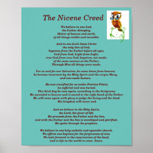 Nicene Creed Poster