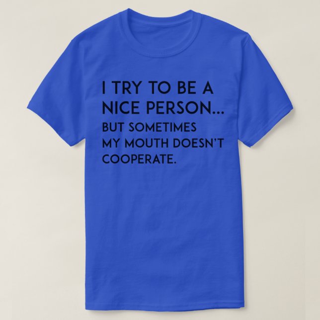 Niceperson 2 t shirt (Design framsida)