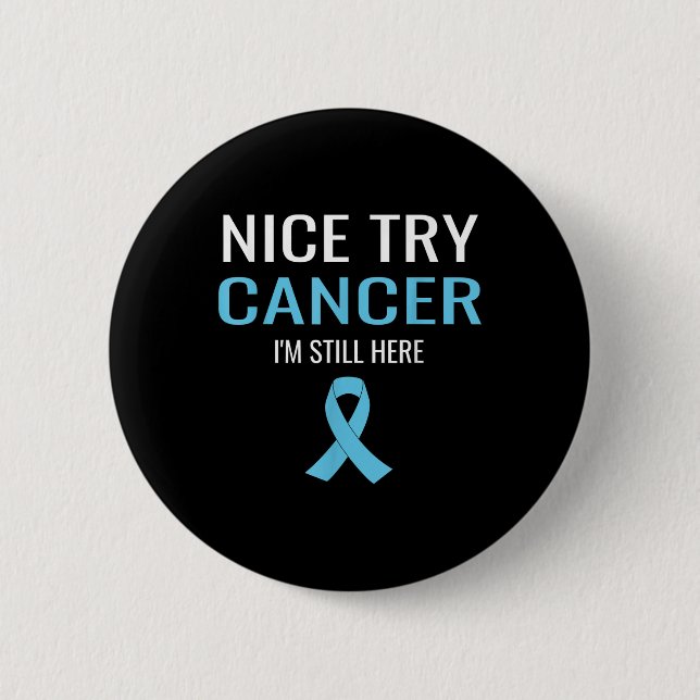 Niceprovsmakare Cancerprostate Cancer Awareness Knapp (Framsida)