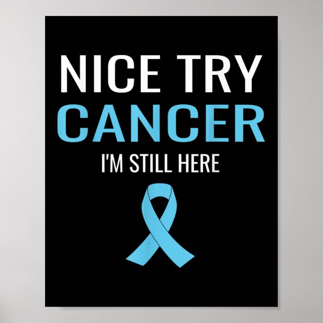 Niceprovsmakare Cancerprostate Cancer Awareness Poster (Framsidan)