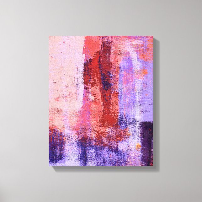 Nichinan Abstrakt Kanvastryck (Framsida)