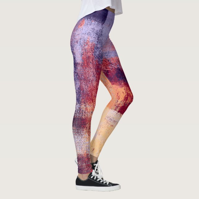 Nichinan Abstrakt Leggings (Höger)