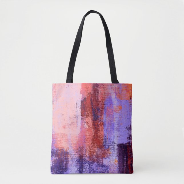 Nichinan Abstrakt Tote Bag Tygkasse (Framsida)