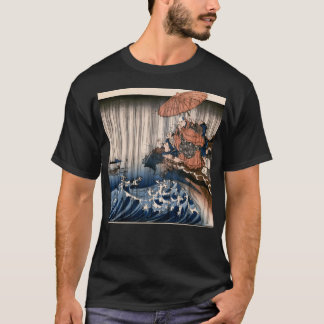 Nichiren ber om ersättning vid Ryzengasaki in Kama T Shirt