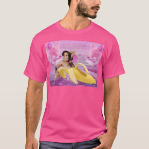 Nicholas Cage Banana Vaporwave T Shirt