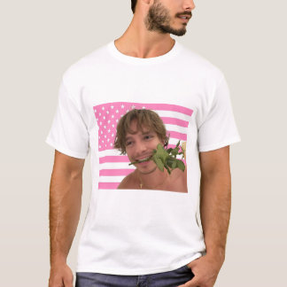 Nicholas chavez med ro rosa American flagga T Shirt