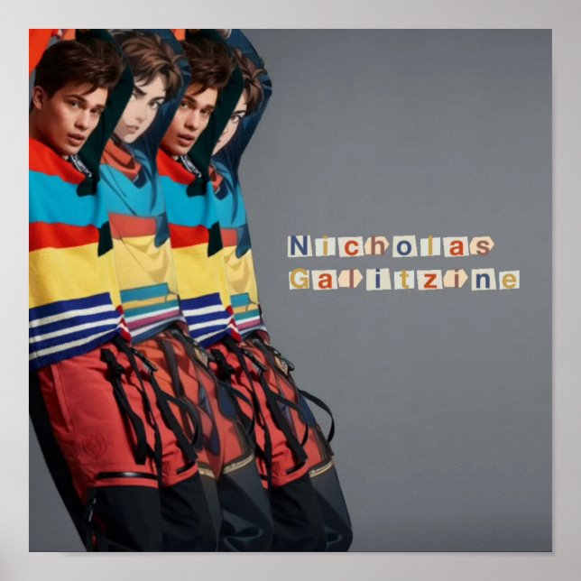 Nicholas Galitzine Poster (Framsidan)