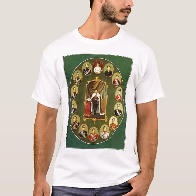 Nicholas II - Många T-shirt (Framsida)