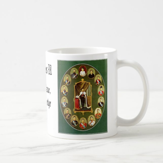 Nicholas II - Mångan Nicholas II - slösa, Nic… Kaffemugg (Höger)