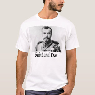 Nicholas II, Sanktt och tsar T Shirt