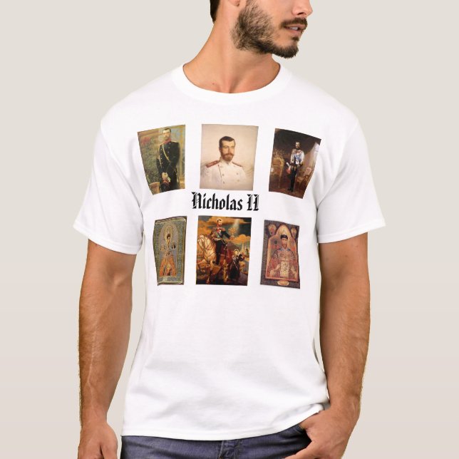 Nicholas II T Shirt (Framsida)