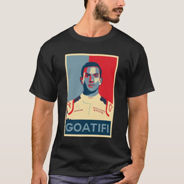 Nicholas Latifi Goatifi meme Hope Poster Stil278 T Shirt (Framsida)