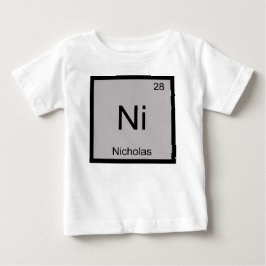 Nicholas Namn Kemiskt Element Periodiska Systemet Tröja