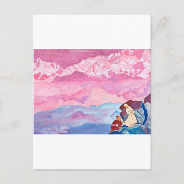 nicholas roerich art vykort (Framsida)