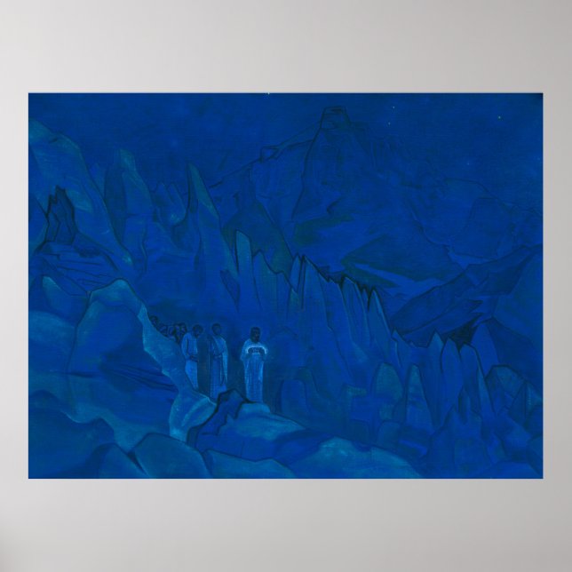 Nicholas Roerich brände mörkret Poster (Framsidan)