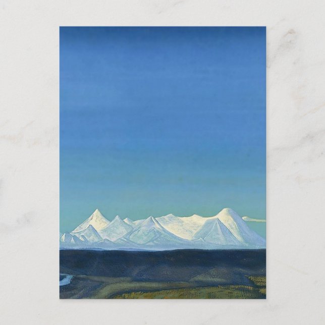 Nicholas Roerich: De Underbarare och Holiest Vykort (Framsida)