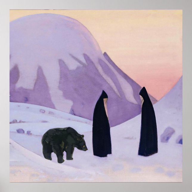 Nicholas Roerich fruktar inte Poster (Framsidan)