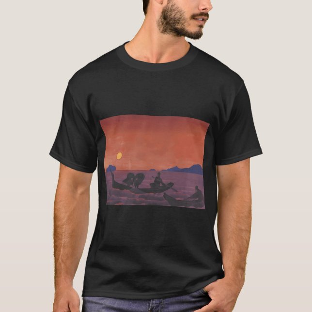 Nicholas Roerich Stravinskijs 'Vårens välsignelse' T Shirt (Framsida)