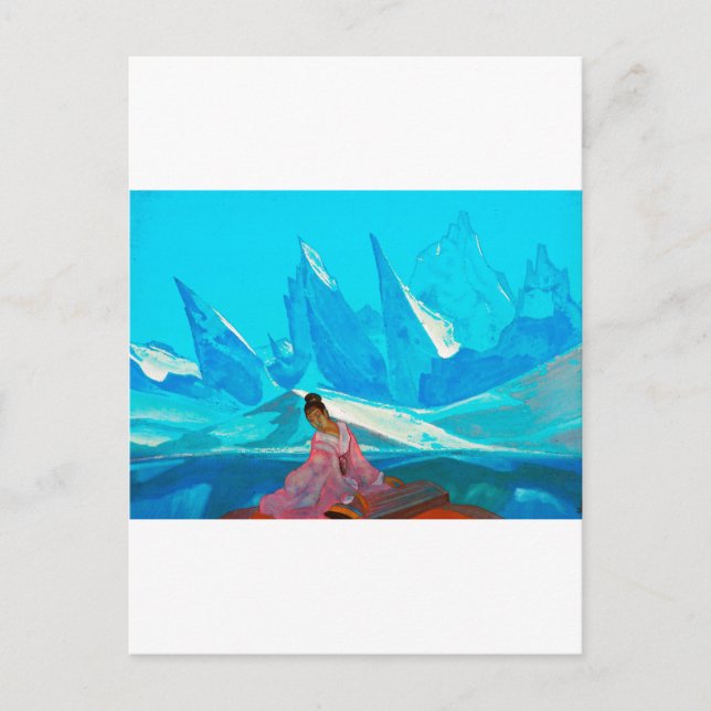 nicholas roerich vykort (Framsida)