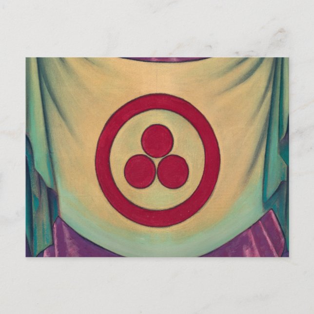 Nicholas Roerichs banderoll för fred Vykort (Framsida)