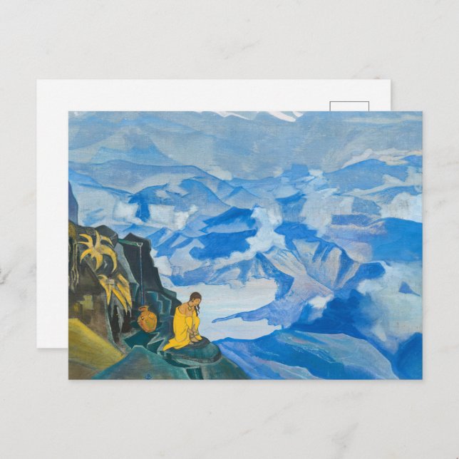 Nicholas Roerichs droppar av Life Helg Vykort (Fram/baksida)