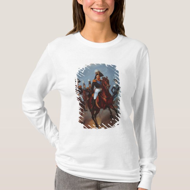 Nicholas som jag med hans kommenderar, 1835 t shirt (Framsida)