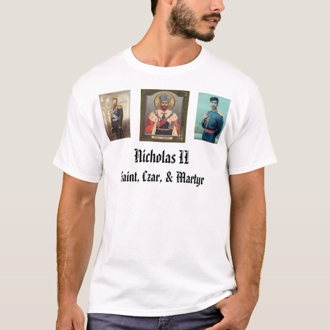 NicholasII T-shirt (Framsida)