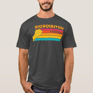 Nicholasville Kentucky Vintage Distress Souvenir T Shirt