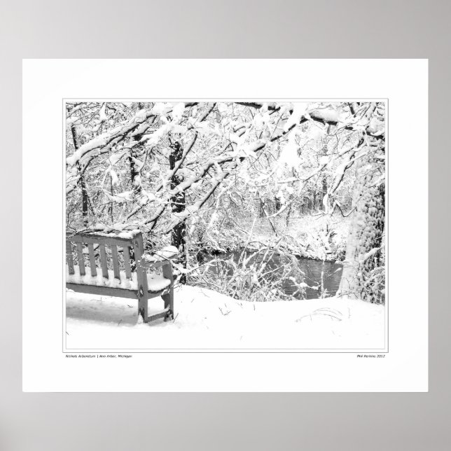 Nichols Arboretum #4 Poster (Framsidan)