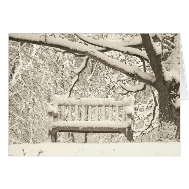 Nichols Arboretum Hälsningskort (Framsidan Horizontal)