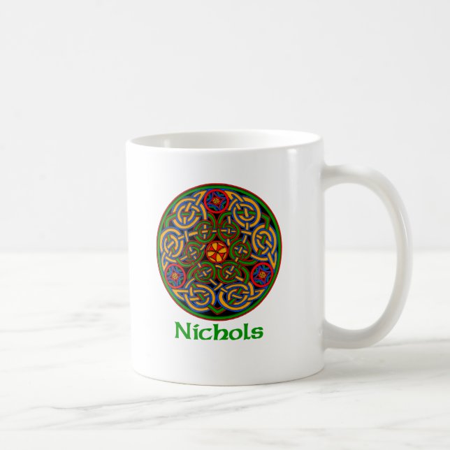 Nichols Celtic fnurra Kaffemugg (Höger)