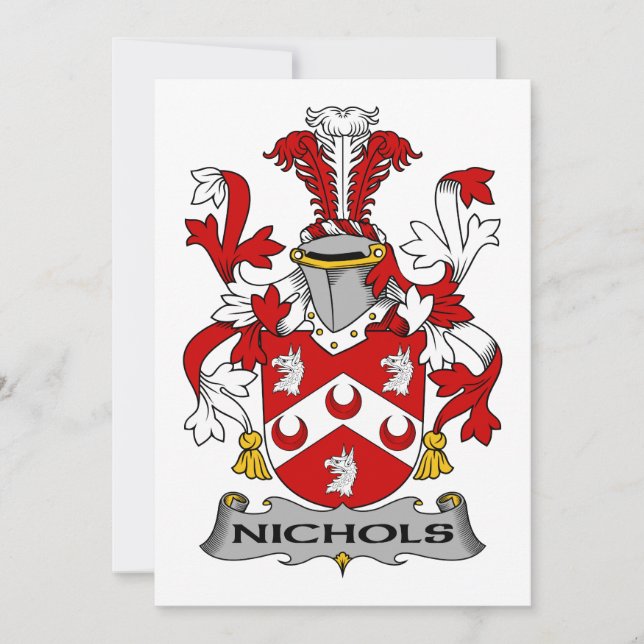 Nichols Family Crest (Framsida)