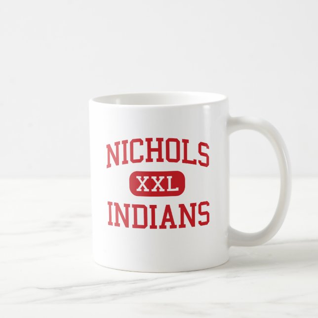 Nichols - indier - junior - Biloxi Mississippi Kaffemugg (Höger)