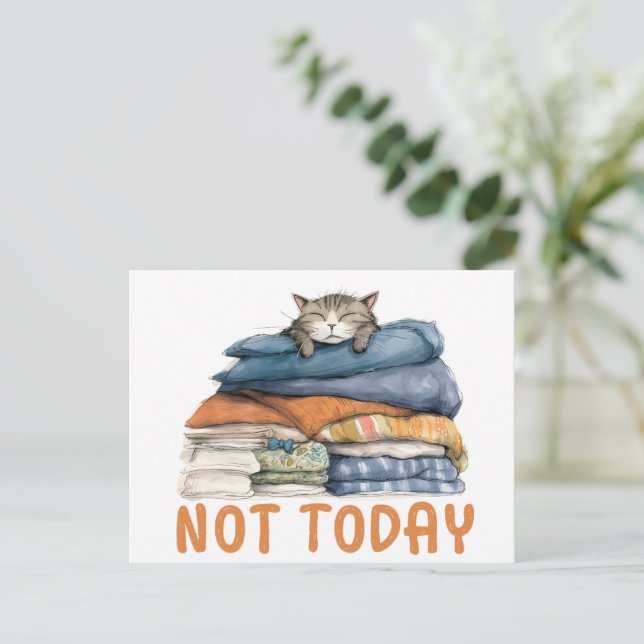 Nicht heute vykort (Stående Fram)