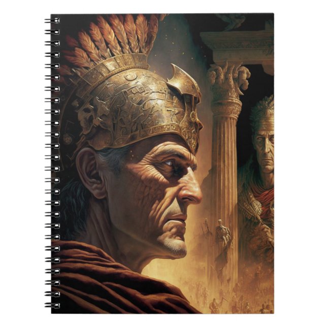 Nicias och Crassus liv Anteckningsbok (Framsidan)