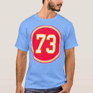 Nick Allegretti nummer 73 Jersey Kansas City Chief T Shirt