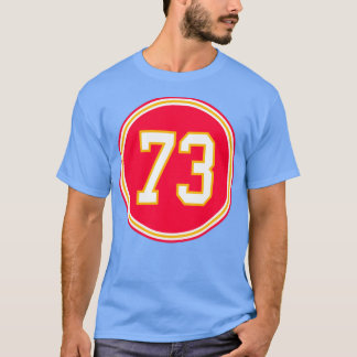 Nick Allegretti nummer 73 Jersey Kansas City Chief T Shirt