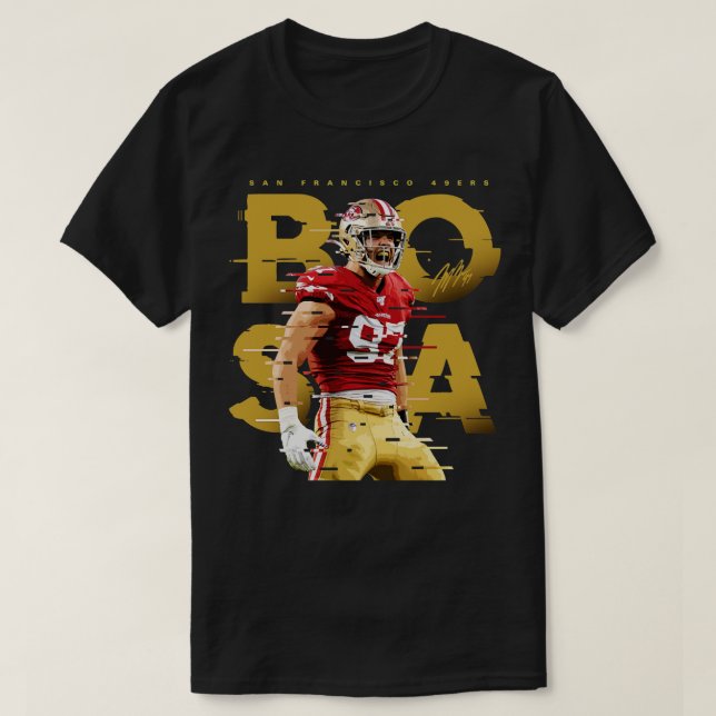 Nick Bosa T Shirt (Design framsida)