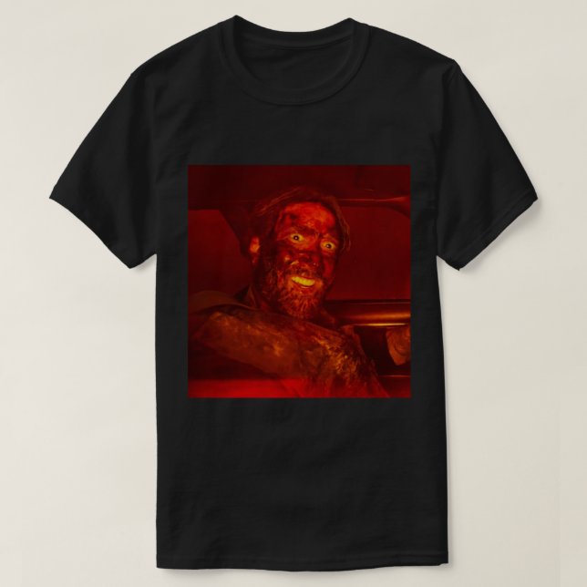 Nick Cage Mandy T Shirt (Design framsida)